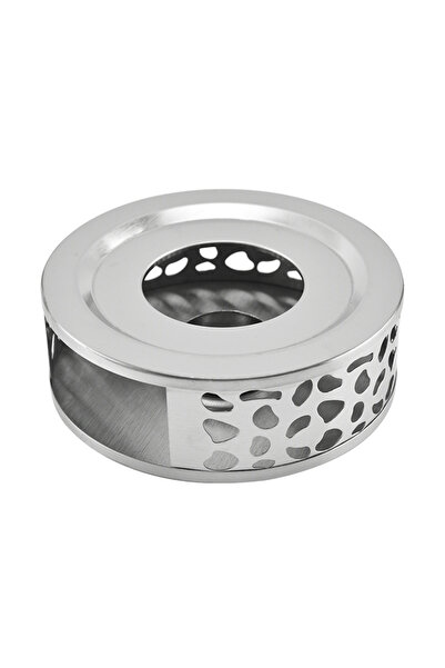 Choice سخانات شاي وقهوة ستايل ون، مصنوعة من الفولاذ المقاوم للصدأ، مقاس 6.2 بوصة، مع قواعد لشموع الشاي وأباريق الشاي وأدوات تقديم القهوة.