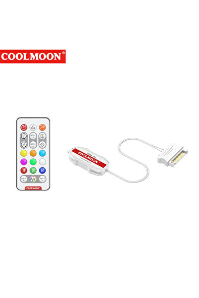 Choice White 2 in 1 3 in 1/2 in 1 ARGB Controller Cable 5V 3 Pin 3Pin To SATA...