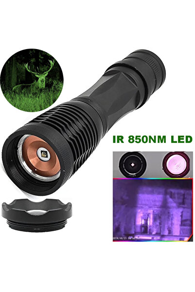 Choice بطارية ليثيوم أيون، مصباح LED بالأشعة تحت الحمراء 850 نانومتر، مصباح ي...