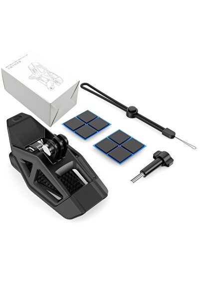 Choice black color Universial Motorcycle Helmet Chin Bracket Mounts Clip for ...