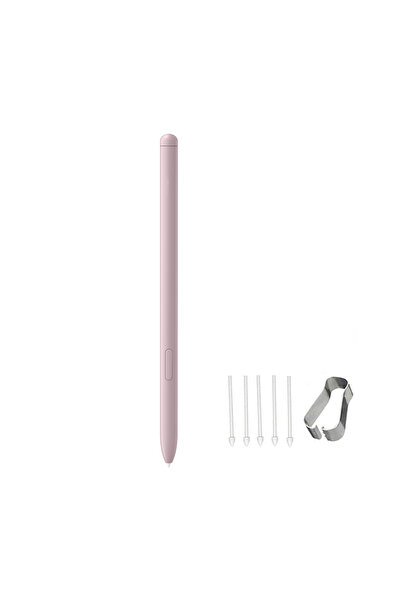 Choice قلم بديل وردي اللون لجهاز Tab S6 Lite، قلم لمس S Pen بدون زر أزرق...