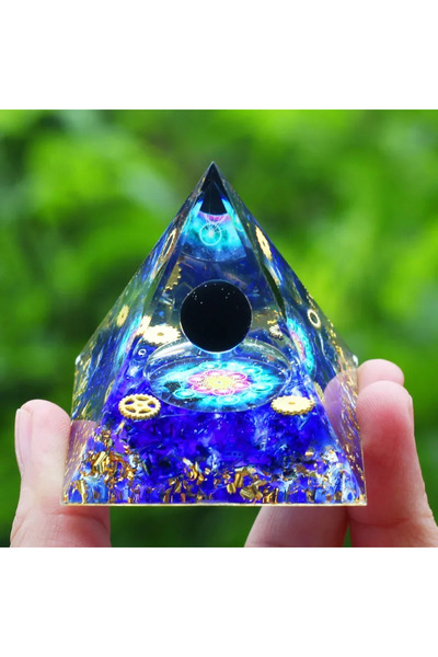 Choice هرم الطاقة a11 أورغونيت ريكي كرة الجمشت الطبيعية أحجار كريمة علاجية أد...