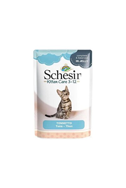 Schesir Cheezer Tuna Moist Food in Jelly 85g * 20 Sachets