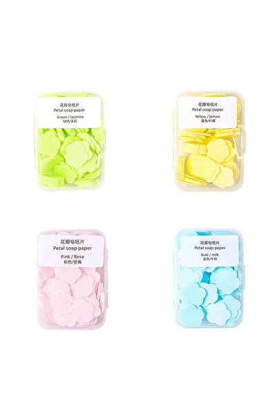 Choice 4 قطع، من 1 إلى 4 علب، 100 قطعة/علبة، أقراص صابون للاستخدام مرة واحدة،...