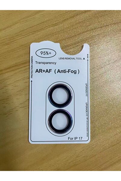 Choice فيلم حماية زجاجي مقوى للكاميرا الخلفية لهاتف آيفون 17، ألوان أصلية - أ...