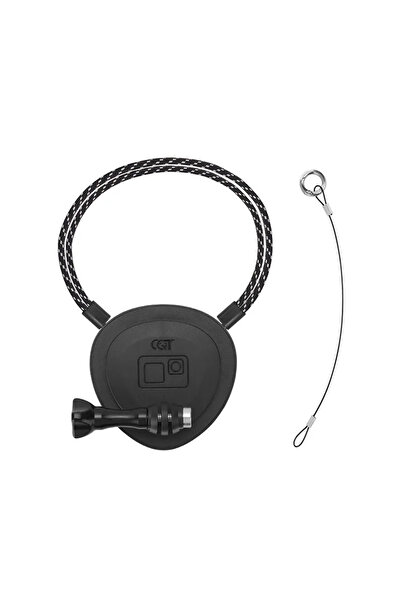 Choice طقم 1 حامل مغناطيسي للرقبة مع محول تثبيت وحبل لكاميرات GoPro Hero 13 و 12 و Insta 360