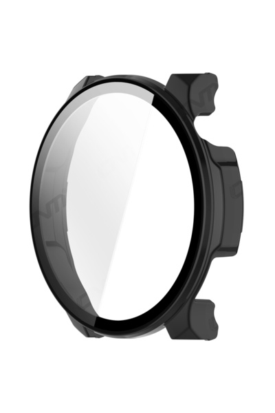 Choice جراب أسود لساعة أمازفيت بالانس 2 الذكية - هيكل وغشاء متكاملان، متين وأنيق