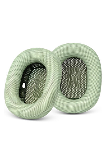 Choice وسادات أذن شبكية بديلة من البولي يوريثان الأخضر لسماعات AirPods Max، وسادات أذن مغناطيسية، وسادة أذن