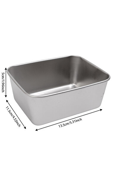 Choice box 304 Stainless Steel Fresh Keeping Box Airtight Food Storage Contai...