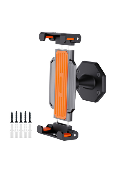 Choice Orange Tablet Wall Mount, 360° Rotation Tablet Holder Stand, Sturdy Ba...