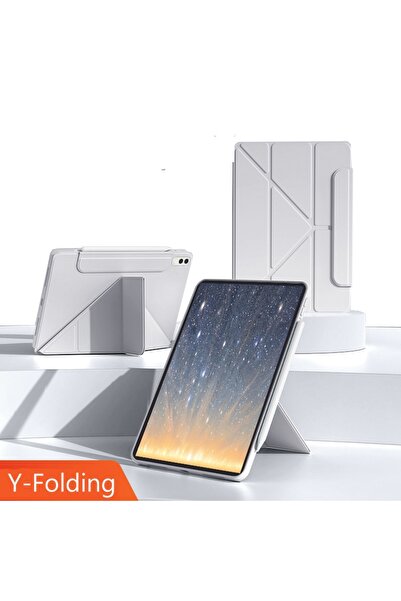 Choice غطاء حماية متعدد الطي من مادة TPU لجهاز باد برو جي تي TB710FU الرمادي ...