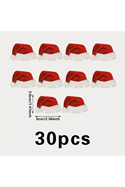 Choice 30 قطعة أو 60 قطعة من بطاقات عيد الميلاد الورقية المزخرفة على شكل أكوا...