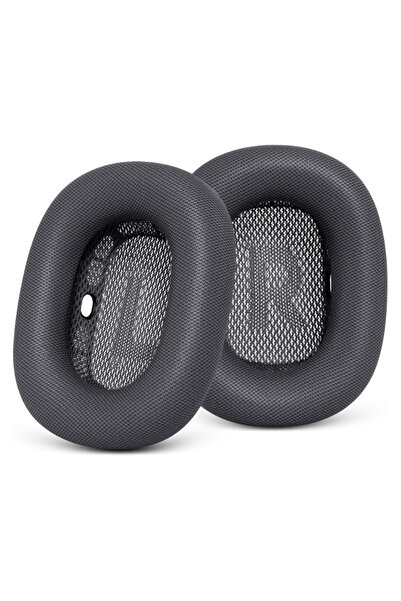 Choice وسادات أذن شبكية بديلة سوداء اللون من البولي يوريثان لسماعات AirPods Max، وسادات أذن مغناطيسية، وسادة أذن