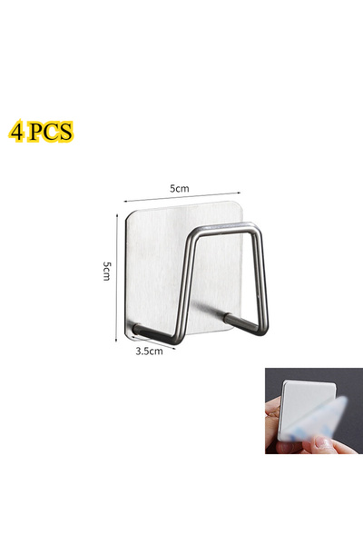 Choice 4PCS Dedicated scale stand, wall-mounted storage stand for body fat scale, universal body fat scale