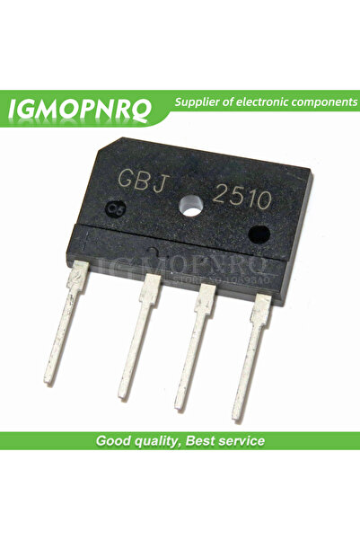 Choice 5 قطع من مقومات الجسر GBJ2510 2510 ZIP، 1000 فولت، 25 أمبير، جديدة أصلية