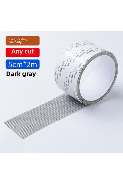 Choice1 Dark gray 1ps Easy-to-Apply Waterproof Window Screen Repair Tape – Ke...