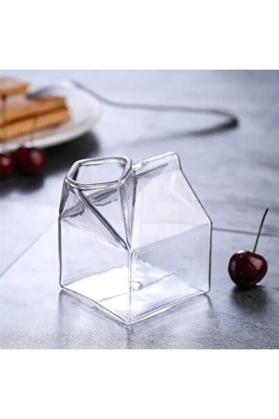 Choice3 كوب علبة حليب سعة 300 مل، كوب علبة حليب شفاف مبتكر سعة 300 مل، أكواب ...