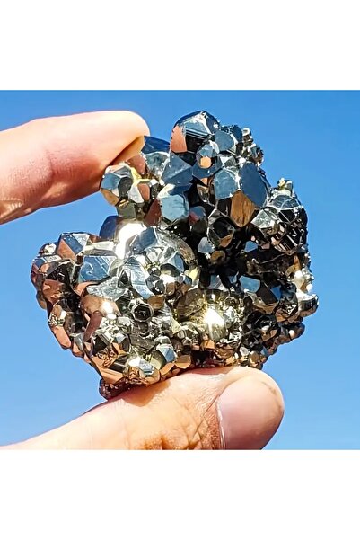 Choice 50-100 غرام رمادي فاتح، 10-200 غرام، قطعة واحدة من حجر البيريت الطبيعي الخام من الدرجة AAAA+، خام الكالكوبيريت غير المنتظم