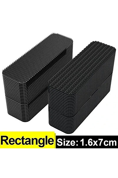 choice2 30 زوجًا من ملصقات تثبيت السجاد المستطيلة الجديدة، مقاس 1.6 × 7 سم، م...