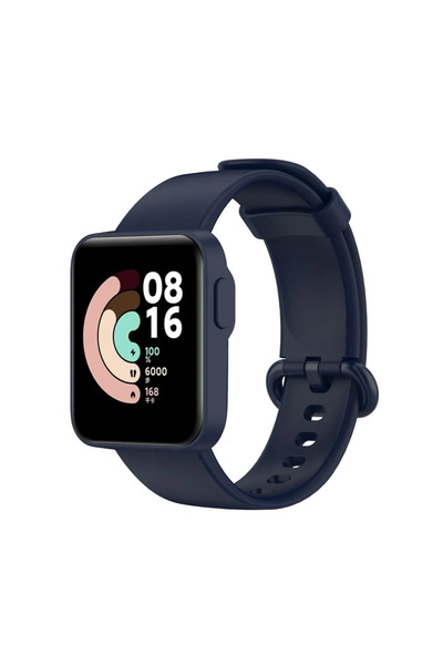 Choice سوار سيليكون DBlue لساعة Redmi Watch 2 Lite / سوار ساعة Redmi Watch Lite / سوار ساعة Mi Watch