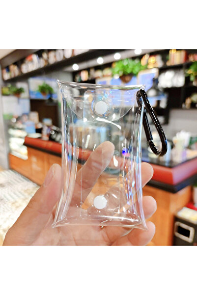 Choice 5.5x8.5cm black Small Transparent Coin Purse PVC Clear Mini Female Pur...