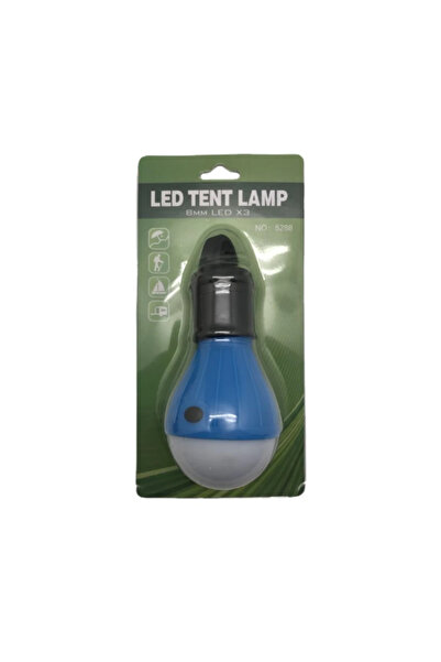 Choice 1pc Blue Blue 1pc Blue Portable 3LED Outdoor Hook Pendant Lights - Per...