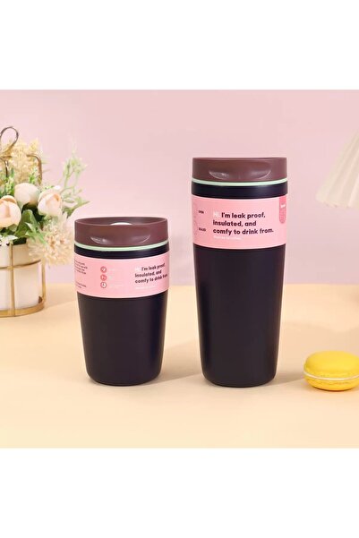 Choice كوب قهوة أزرق داكن سعة 20 أونصة، مصنوع من الفولاذ المقاوم للصدأ، ترمس ...