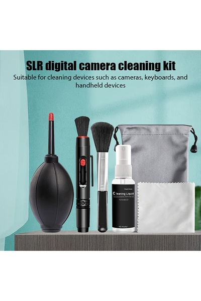 Choice مجموعة تنظيف 6 في 1 لكاميرات SLR الرقمية بدون مرآة، وشاشة الكمبيوتر ال...