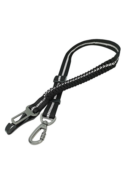 Choice One Size Black Dog Seatbelt Updated 3-in-1 Pet Car Seat Belts for Dogs Car Tether with Clip Hook Bun