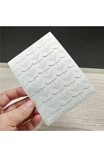 Choice white Hot 120Pcs/5sheets Self-adhesive Photo Frame Corner Sticker Craf...