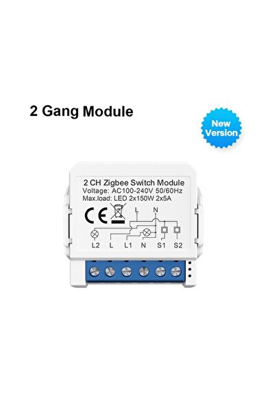 choice2 مفتاح إضاءة ذكي صغير ثنائي الاتجاه AVATTO ZWSM16-W2 AVATTO ZigBee Tuy...