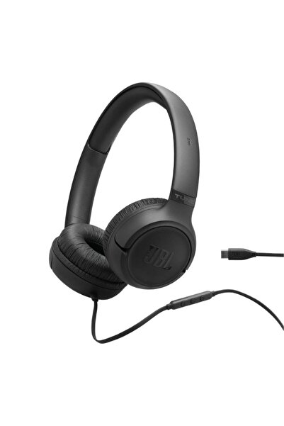 JBL سماعات رأس سلكية Tune 530C USB-C فوق الأذن - أسود