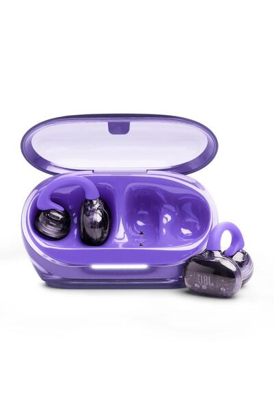 JBL Soundgear Clips True Wireless Open-Ear Headphones - Purple