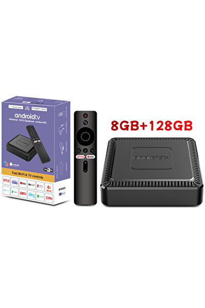 Choice UK Plug Q7-Voice14-08128 2026 Q7 Android 14.0 TV BOX Support HD 8K Video Decoder Allwinner H313 WIFI