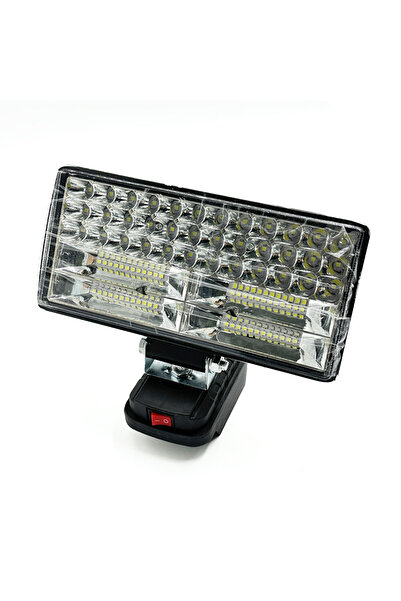 Choice مصباح عمل LED محمول يعمل ببطارية ليثيوم أيون 18 فولت من ماكيتا، مقاس 8 بوصات، 8 بوصات