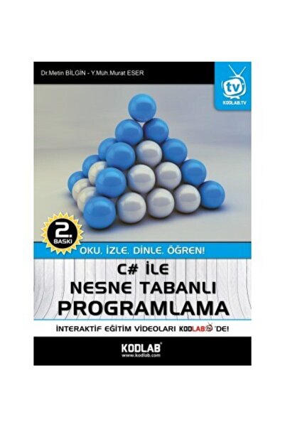 Kodlab Yayın Dağıtım C# Ile Nesne Tabanlı Programlama
