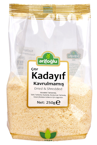 Arifoğlu Çıtır Kadayıf Kavrulmamış 250g