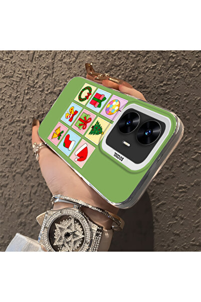 Hontinga حافظة متوافقة مع هاتف Realme C55 مضادة للصدمات ومضادة للصدمات هدية ع...