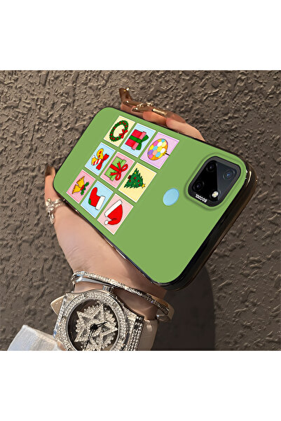 Hontinga حافظة متوافقة مع هاتف Realme C25Y/C21Y مضادة للصدمات ومضادة للصدمات ...