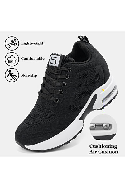 SOSENFER Women's sports shoes, comfortable outdoor running shoes