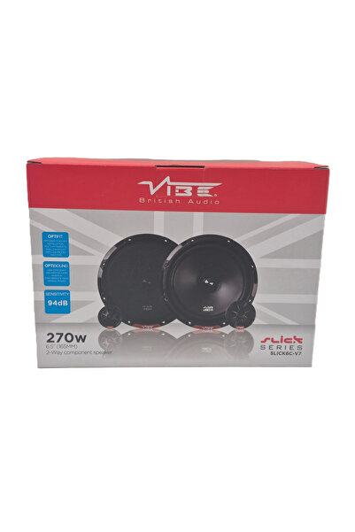 VİBE 16cm Component Hoparlör - Slick6C-V7 16cm Mid Takımı - Komponent Hoparlö...