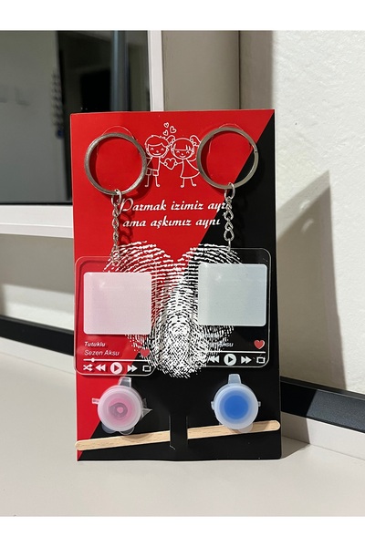 By Ayşegül Aynı Şarkıda Buluşanlar /Spotify Kodlu Çift Anahtarlık/Sezen Aksu-...