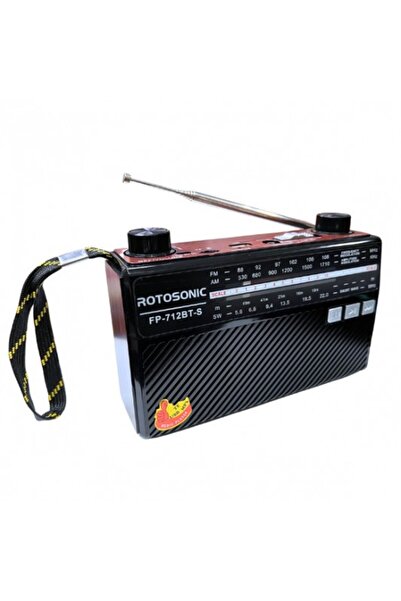 ROTOSONIC Radio solar AM/FM/SW , Lanterna, MP3, Bluetooth 712-BT-S