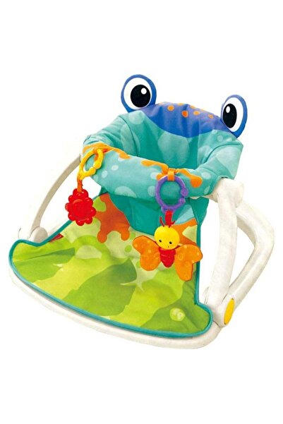 BLOOMING TIME مقعد أرضي قابل للطي للأطفال بتصميم ضفدع من سيت مي أب - متعدد ال...