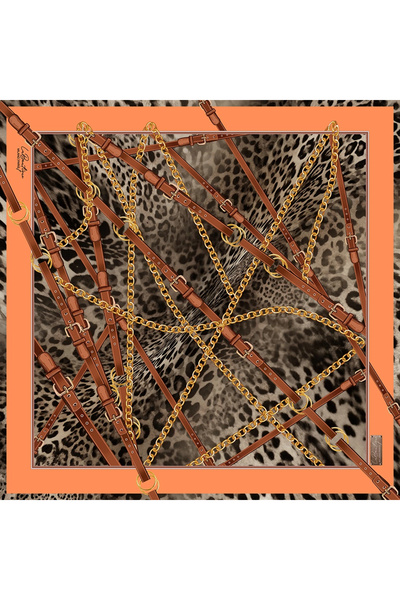 LA BOUTIQUE 2103 تويل سيلك 08-90X90