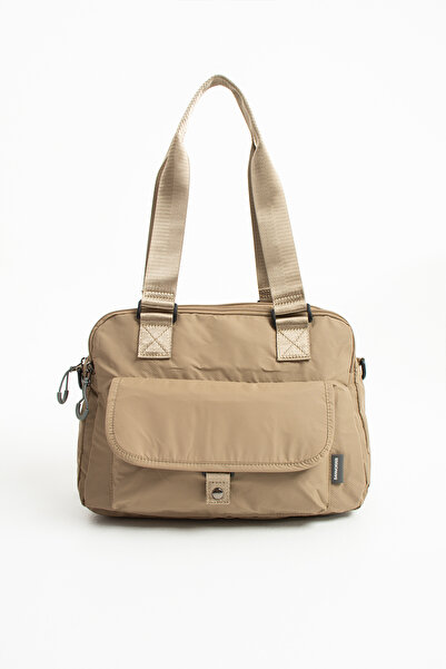 Sanmorris Water Resistant Hand and Shoulder Bag with Parachute Fabric Removable Strap