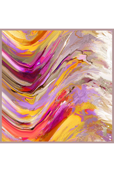 LA BOUTIQUE 2077 تويل سيلك - 03 - 90X90