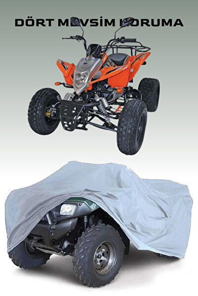 Breen غطاء دراجة رباعية كوبا XY150ST-1 باللون الرمادي، مقاوم للماء ومضاد للأو...