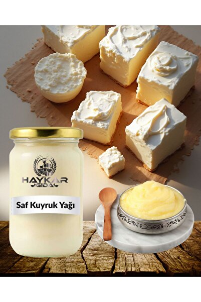 HAYKAR GIDA SAF KUYRUK YAĞI DOĞAL KATKISIZ YENİLEBİLİR EL EMEĞİ 1 KĞ