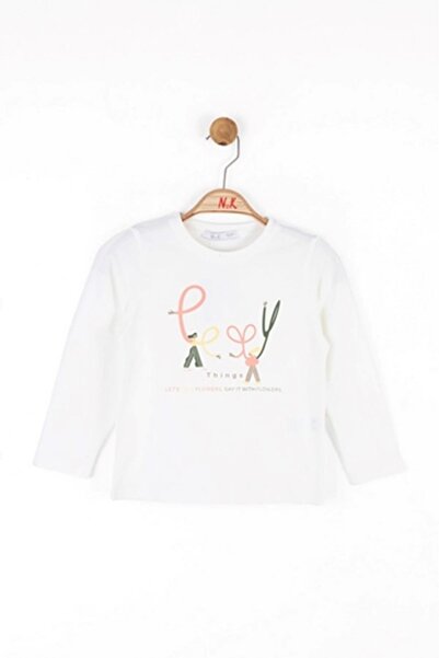 37519 TALK TSHIRT 4/8 EKRU